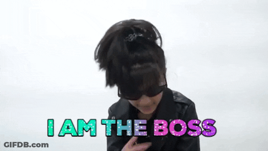 I Am The Bosses Day GIF