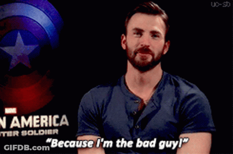 I Am The Captain Now Because I'm The Bad Guy GIF