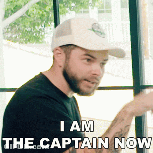 I Am The Captain Now By Mathew Haag GIF