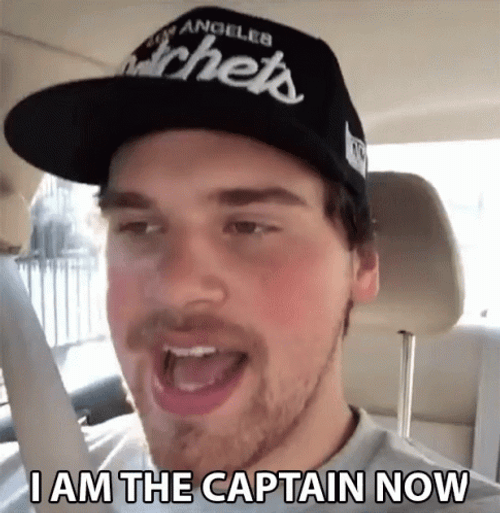 I Am The Captain Now In My Car GIF