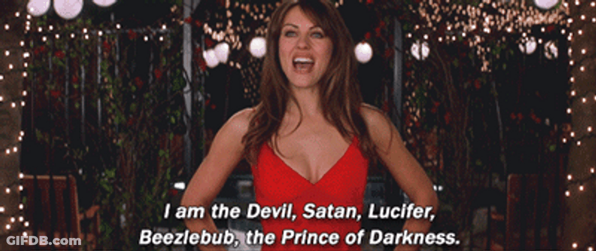I Am The Devil Elizabeth Hurley GIF