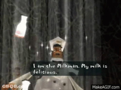 I Am The Milkman Psychonauts GIF