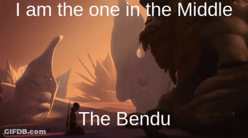I Am The One In The Middle Kundu Poster GIF