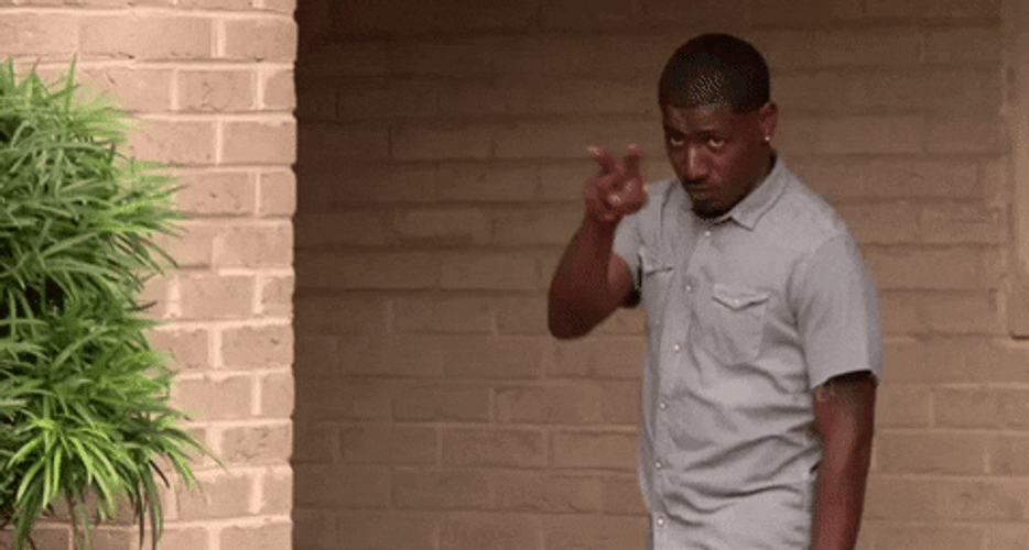 I Am Watching You Gesture GIF