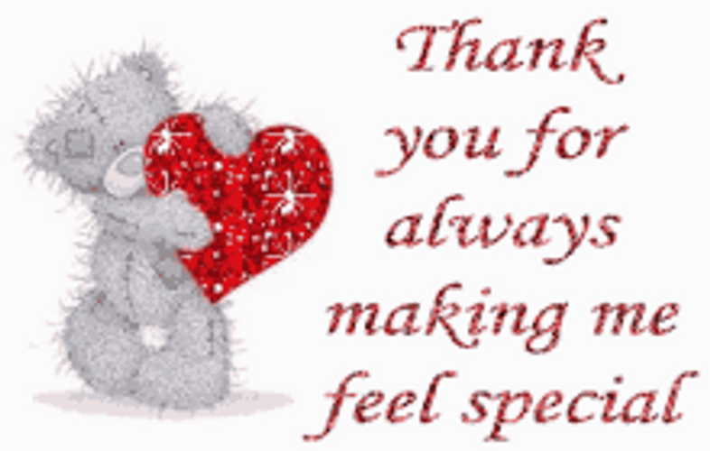 I Appreciate You For Making Me Special GIF