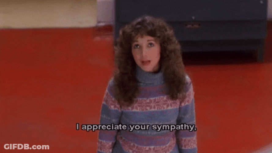 I Appreciate Your Sympathy Meme GIF