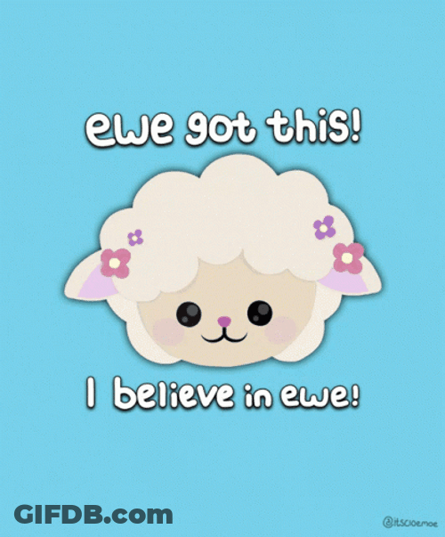 I Believe In Ewe GIF