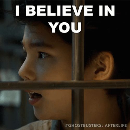 I Believe In You Ghostbuster Scene GIF
