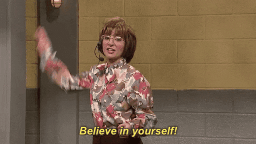 I Believe That We Will Win Nasim Cheering GIF