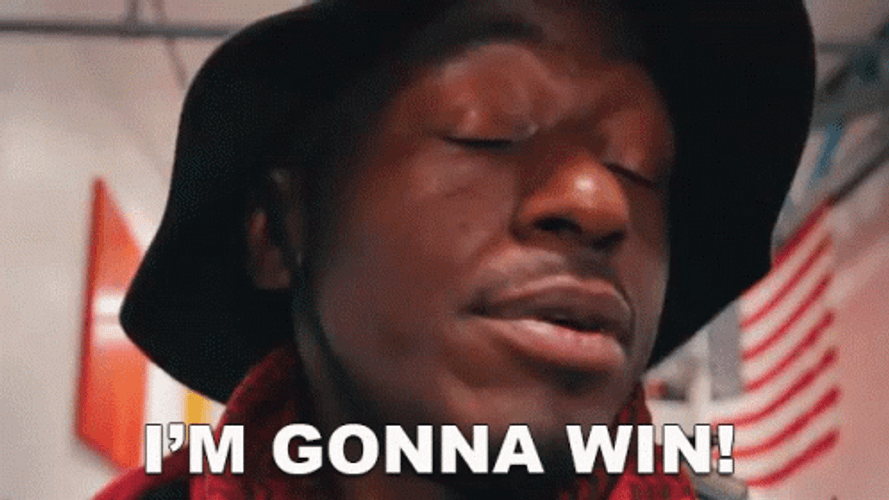 I Believe That We Will Win Self Assurance GIF