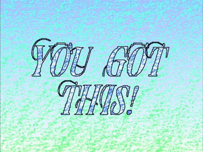I Believe That We Will Win Word Motivation GIF