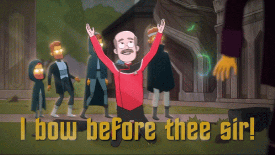 I Bow Before Thee Sir GIF