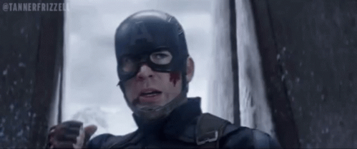 I Can Do This All Day Bloody Captain America GIF