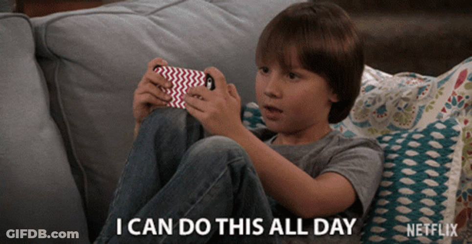 I Can Do This All Day Kid Playing Game GIF
