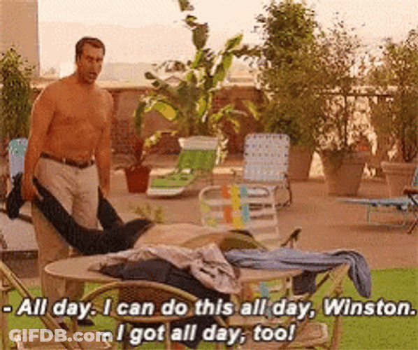 I Can Do This All Day Winston Schmidt GIF