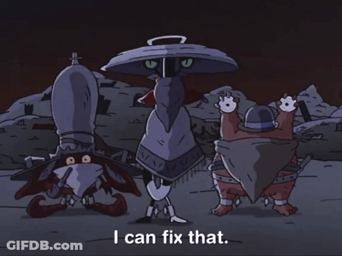 I Can Fix That Monster Cartoon GIF