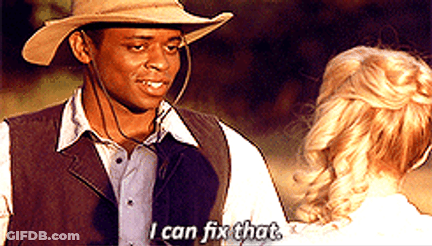 I Can Fix That Sam Smiling GIF