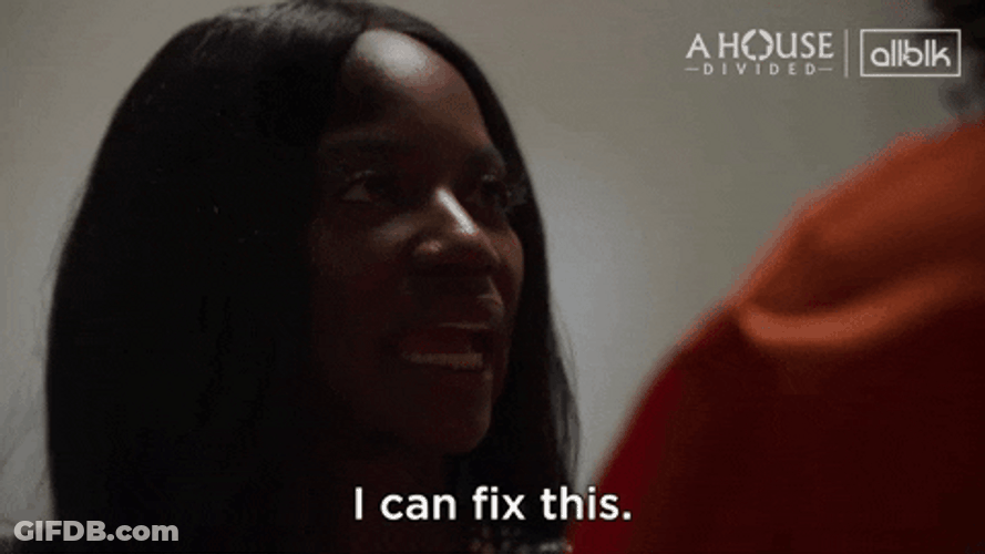 I Can Fix That With Dignified Look GIF