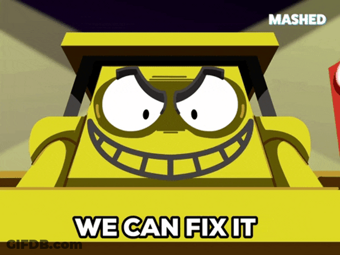 I Can Fix That Yellow Mixel GIF