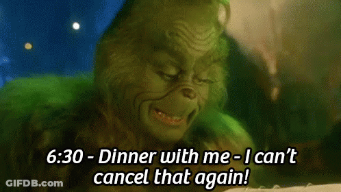 I Can't Cancel That Again Grinch Who Stole Christmas GIF