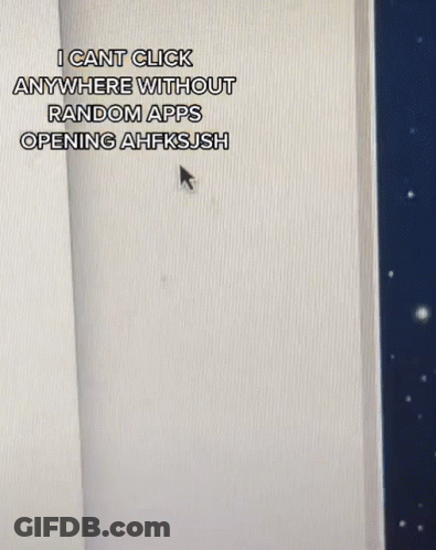 I Can't Click Anywhere Without Browser Opening Ahfkxjsh GIF