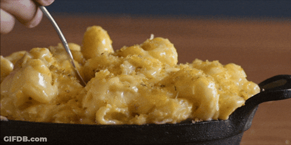 I Can't Help Mac'ing Cheesy GIF