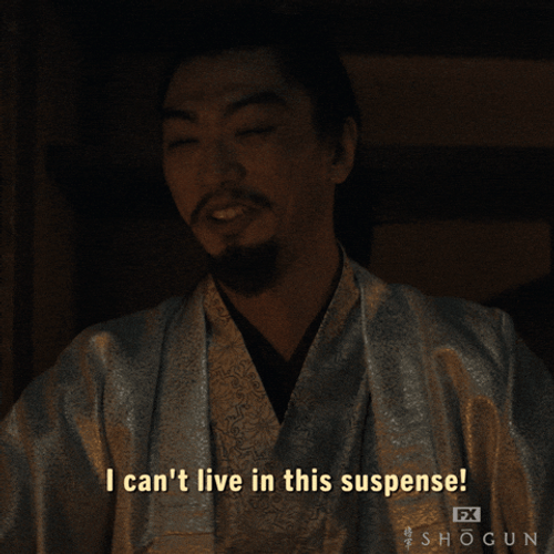 I Can't Live In The Suspense GIF
