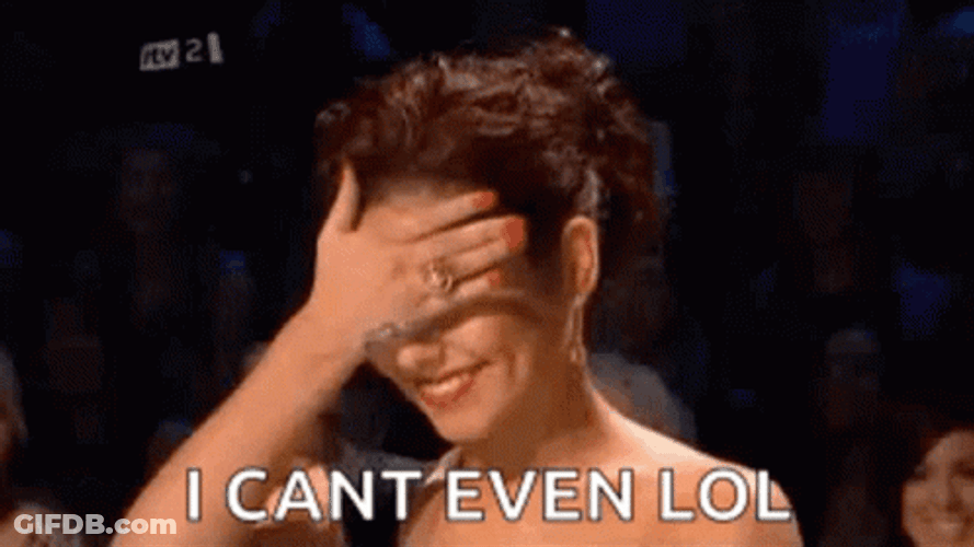 I Cant Cheryl Shaking Head Face Palm GIF