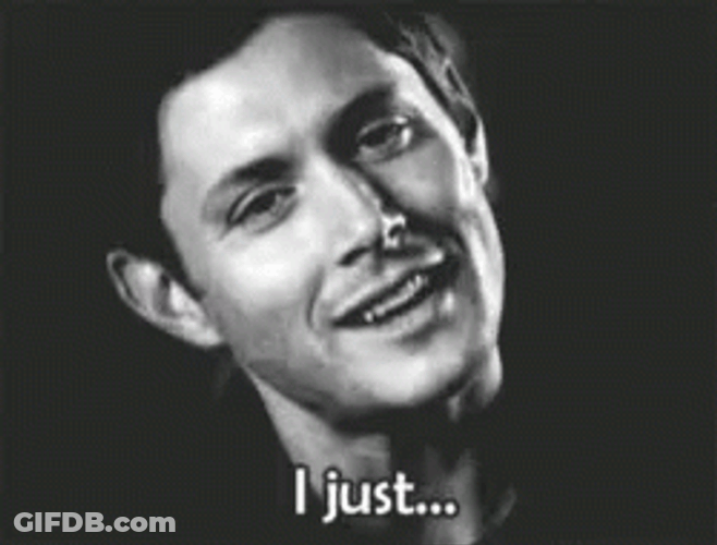 I Cant Good Looking Jensen Ackles GIF