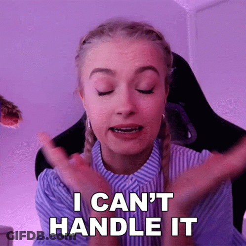 I Cant Handle It Mimi GIF