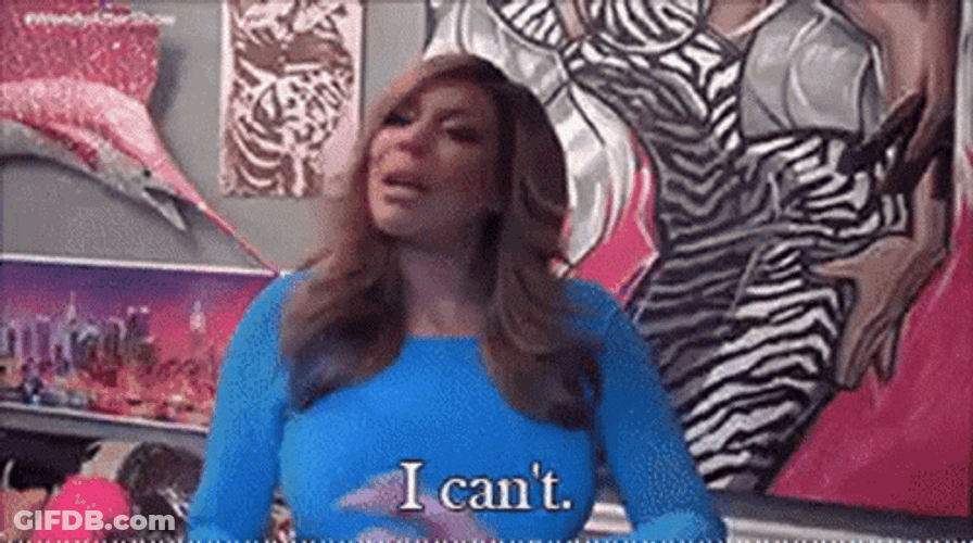 I Cant Irritated Wendy Williams GIF