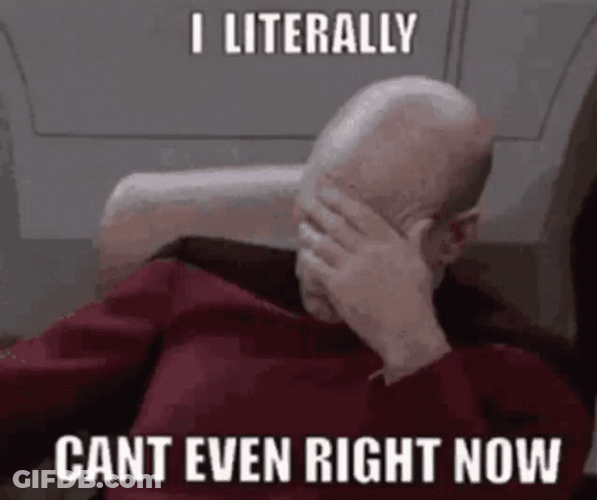 I Cant Jean-Luc Picard Face Palm GIF