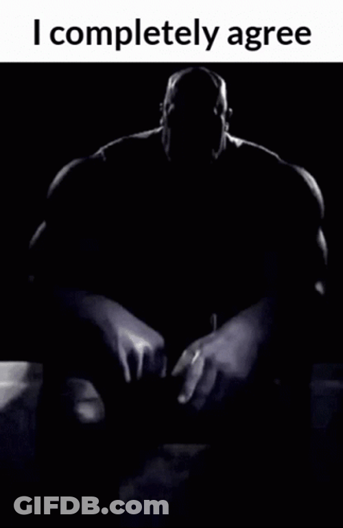 I Completely Agree Thanos GIF