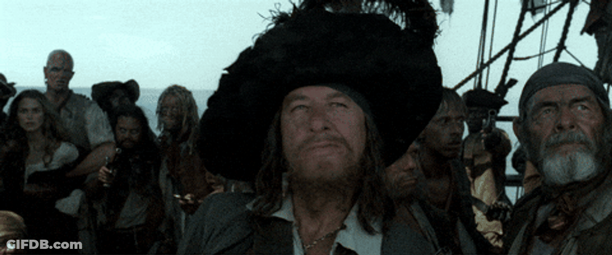 I Concur Barbossa Pirates Of The Caribbean GIF