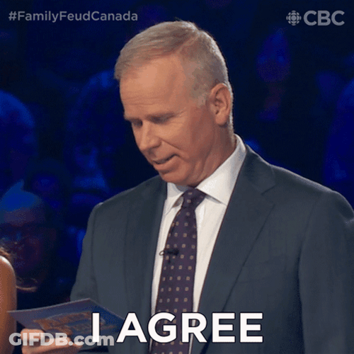 I Concur Gerry Dee Family Feud GIF