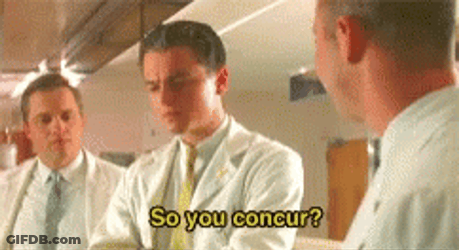 I Concur Leonardo DiCaprio Asking GIF