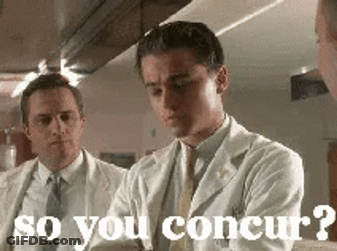 I Concur Leonardo DiCaprio Crossed Arms GIF