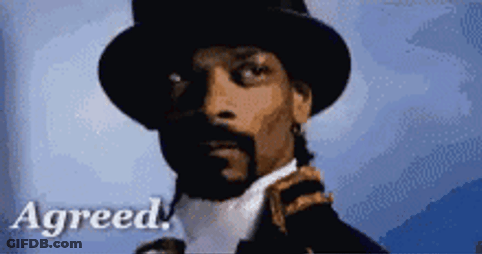 I Concur Snoop Dogg Nodding Agreed GIF