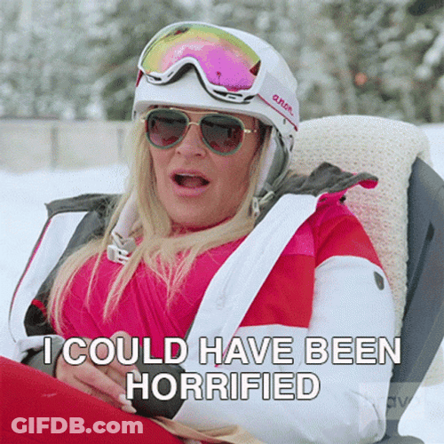 I Could Have Been Horrified GIF