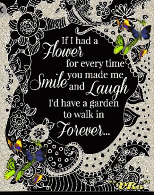 I'd Have Garden To Walk Forever Happy Black Sunday GIF