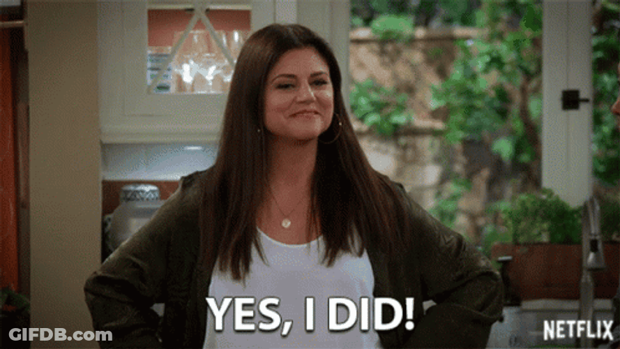 I Did It Tiffani Thiessen GIF