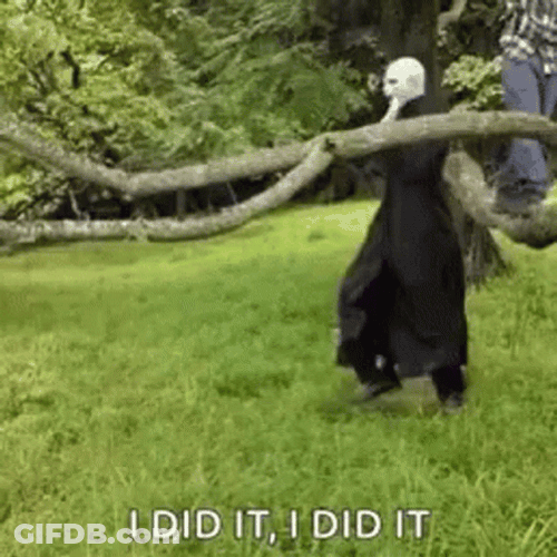 I Did It Voldemort Dancing GIF