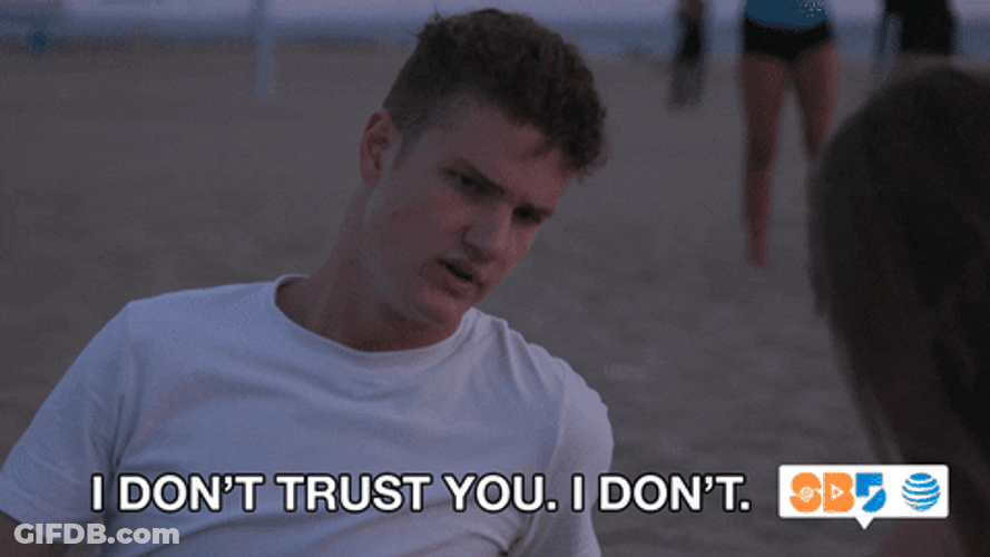 I Don't Believe You Angry Guy GIF