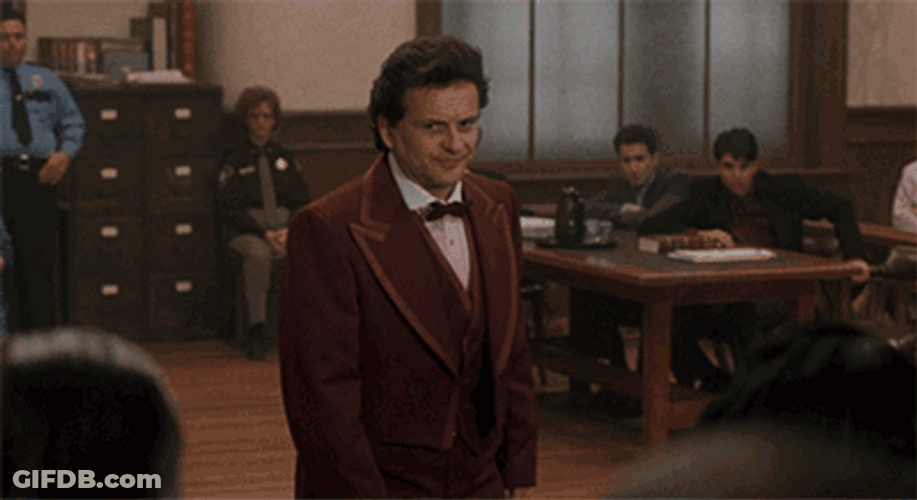 I Don't Believe You Man In Court GIF