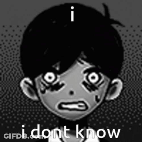 I Don't Know Emo Omori Scared Depressed GIF