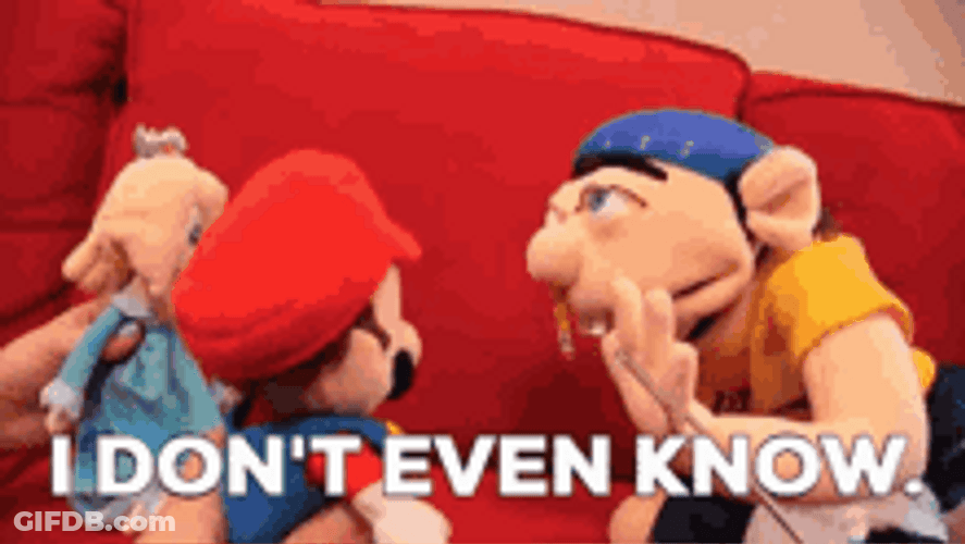 I Don't Know Gossip Jeffy Super Mario GIF