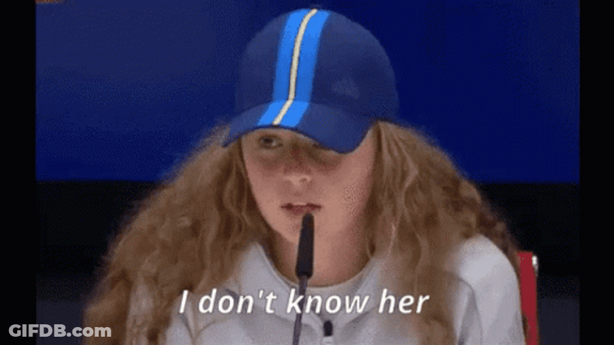 I Don't Know Her Jelena Ostapenko GIF