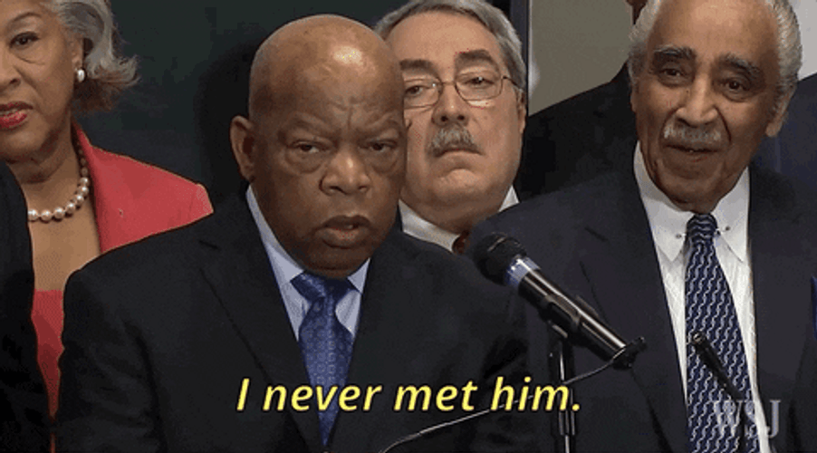 I Don't Know Her John Lewis GIF