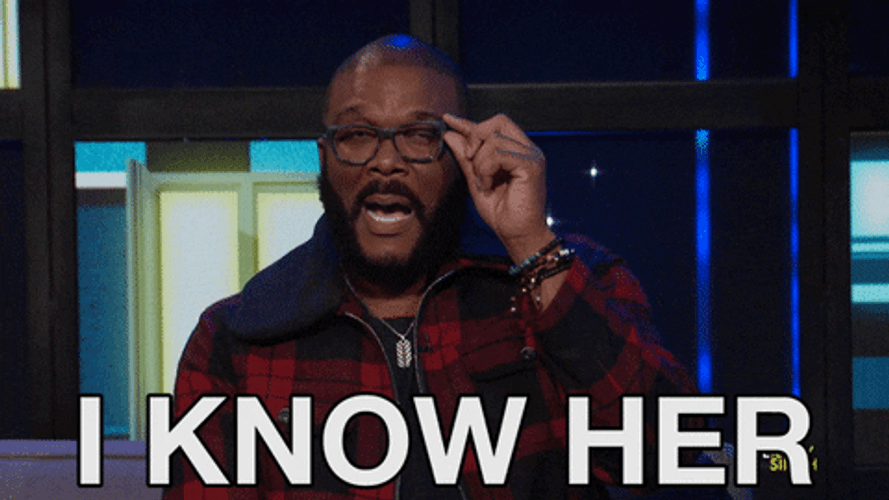 I Don't Know Her Tyler Perry GIF