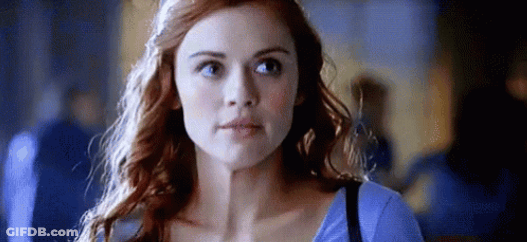 I Don't Know Lydia Martin GIF